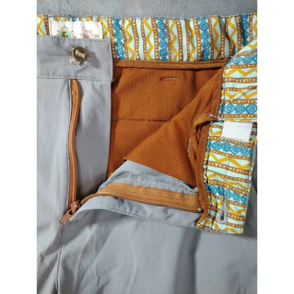 The Territory Ahead Hiking Pants Mens 35×30 Lt. Gray Outdoor Athleisure Gorpcore